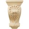 Ekena Millwork 3 1/2"W x 4"D x 7"H Small Shell Corbel, Maple CORW03X04X07SHMA - alternate 4